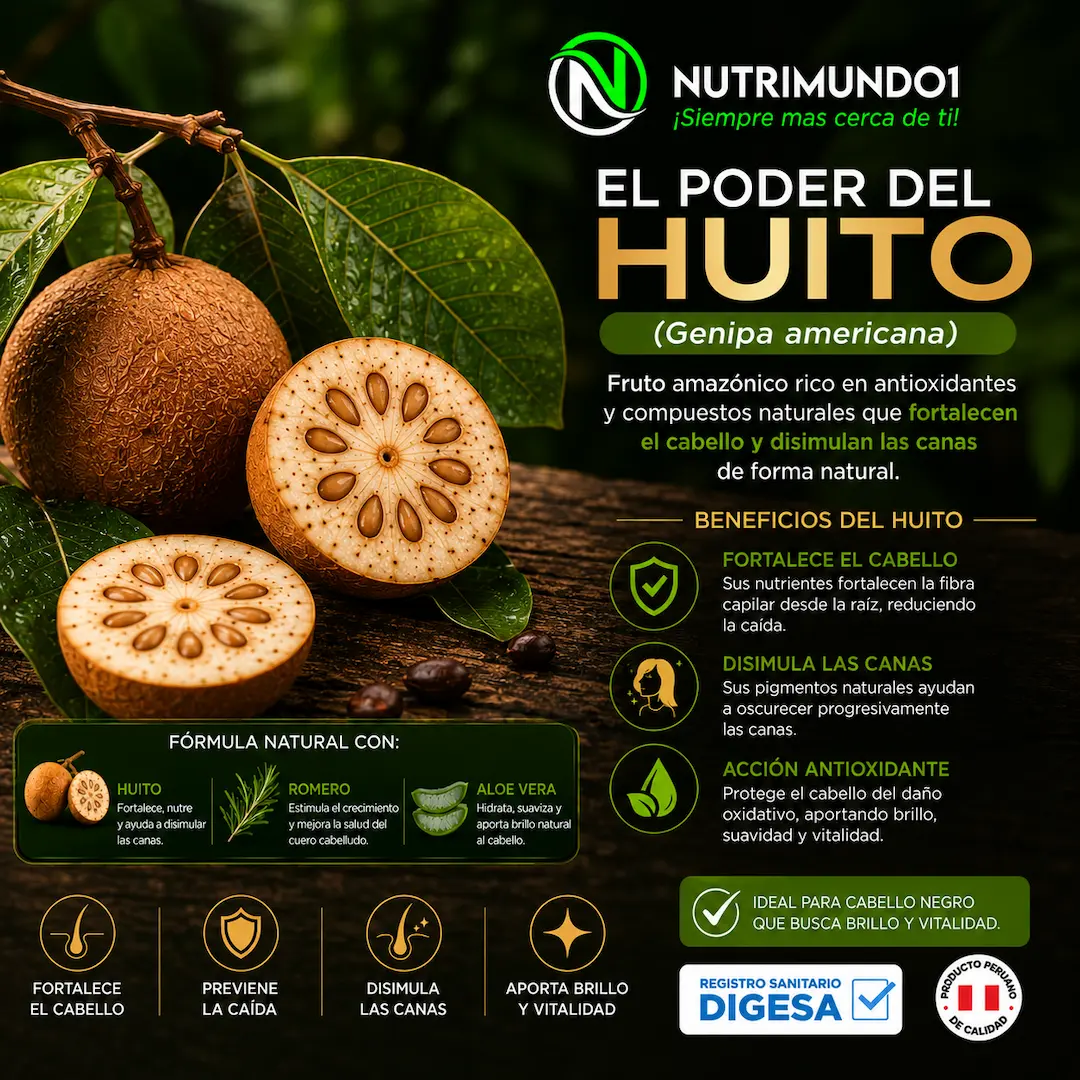 Huito, fruto amazónico para el cabello — Nutrimundo1