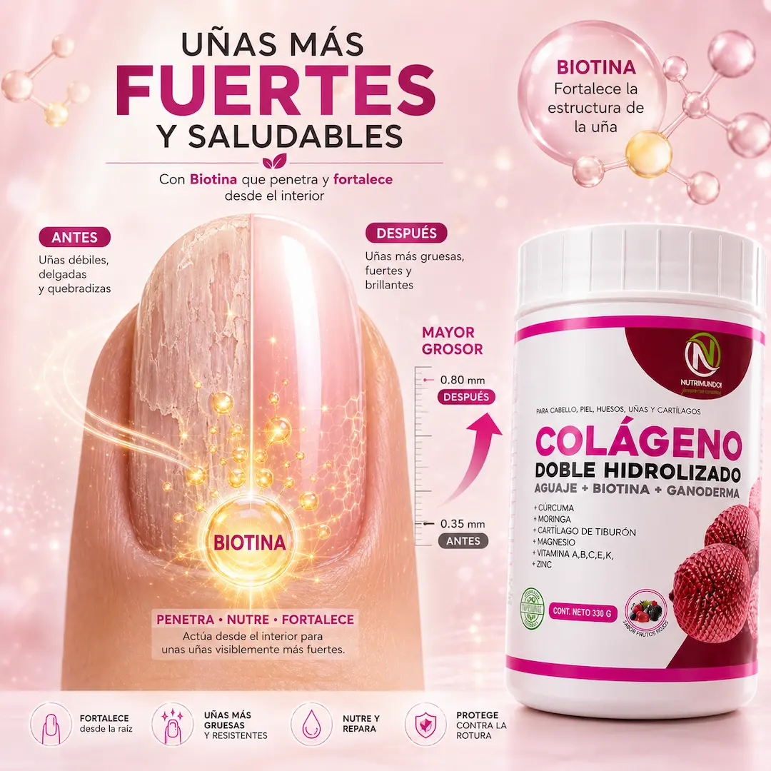 biotina para uñas quebradizas – Nutrimundo1