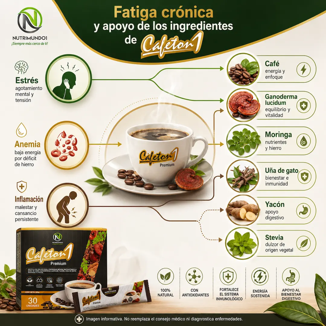 fatiga crónica causas y soluciones naturales – Nutrimundo1