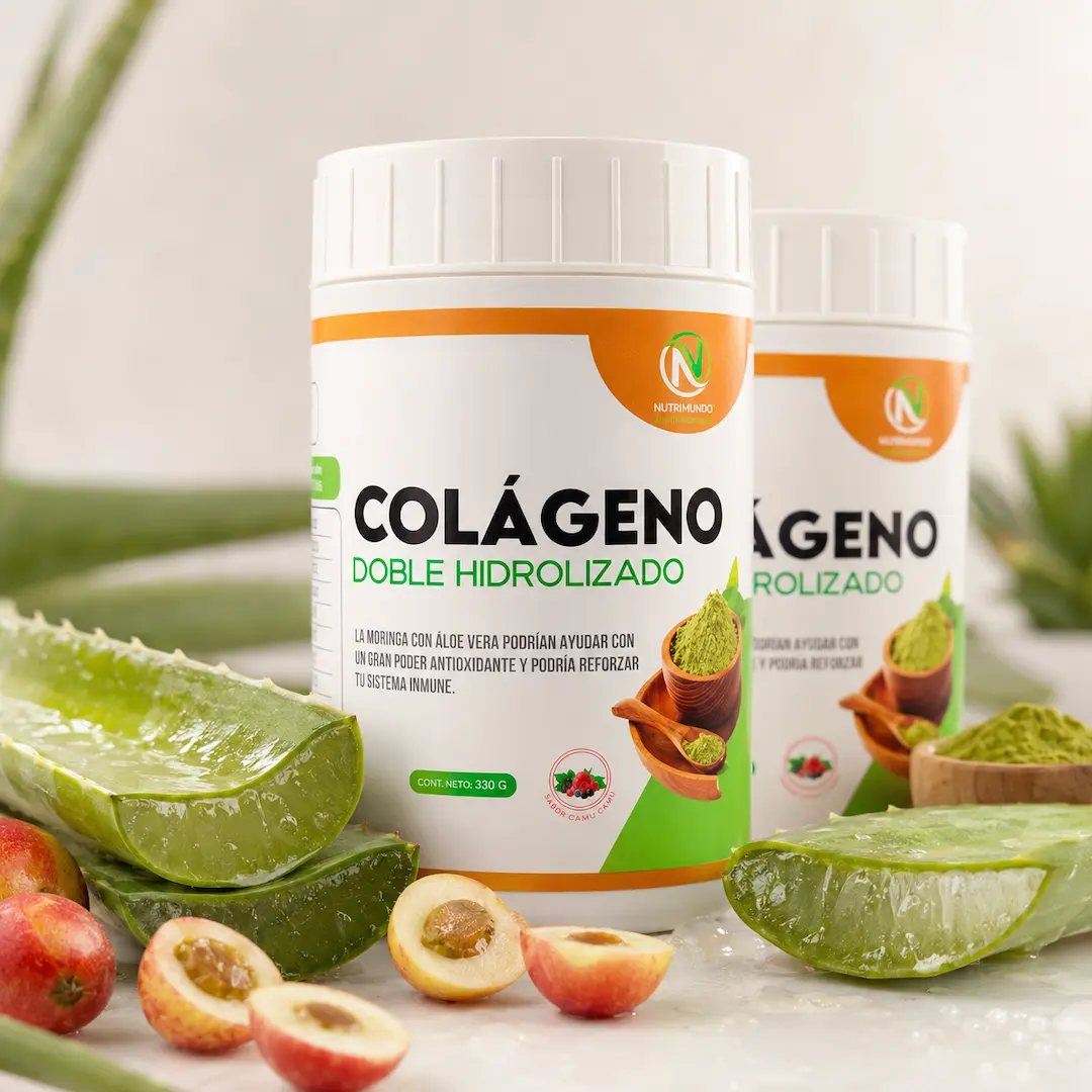 Colágeno con aloe vera para la piel