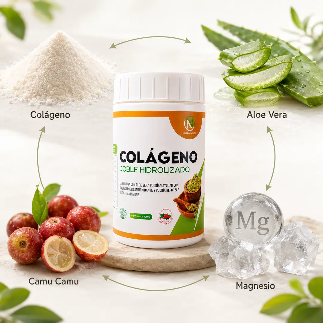 suplemento de colágeno con aloe vera — Nutrimundo1