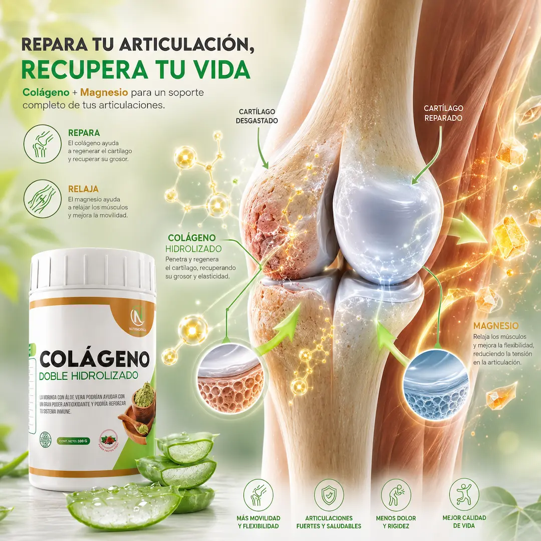 colágeno hidrolizado con magnesio para las articulaciones – Nutrimundo1