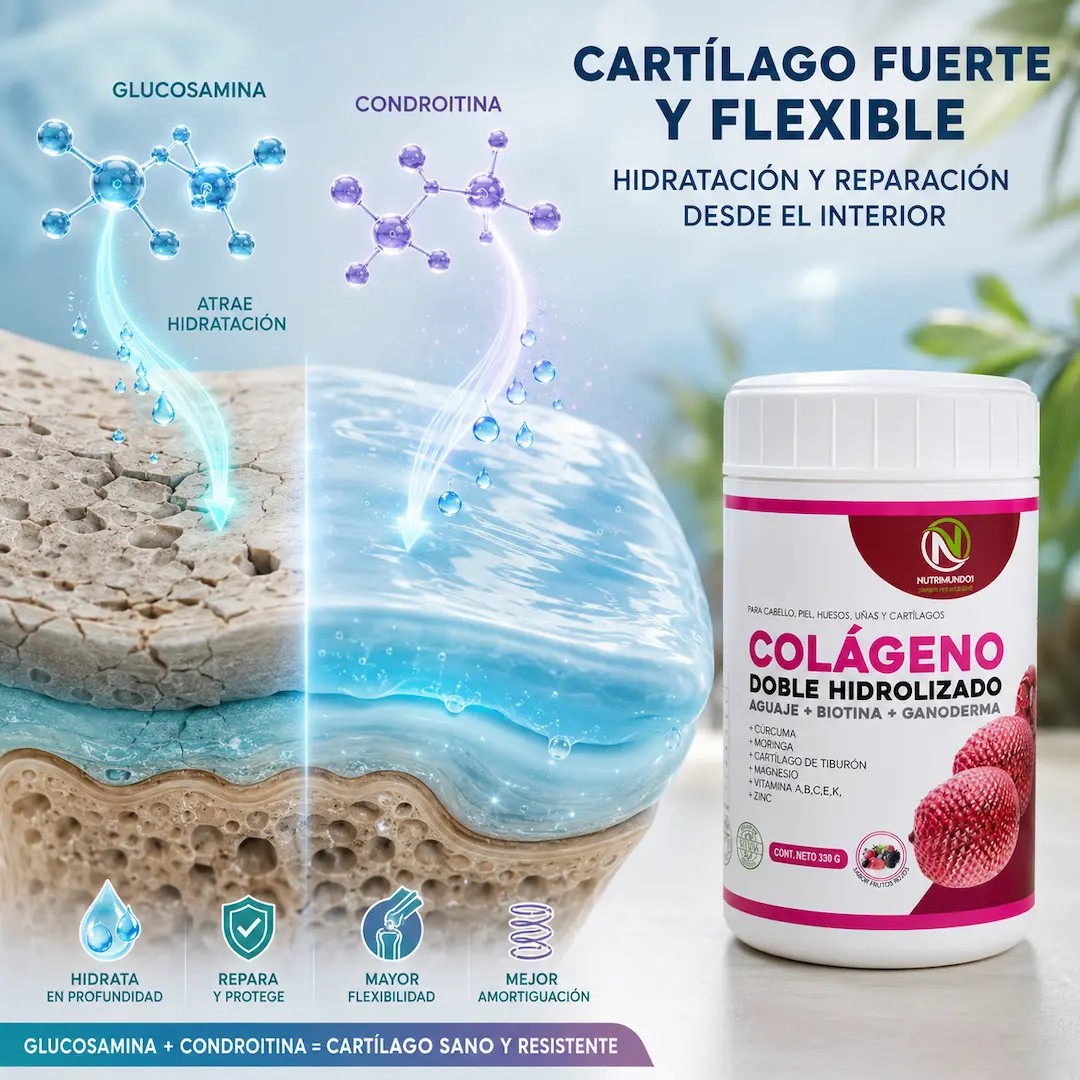 glucosamina y condroitina en el cartílago de tiburón – Nutrimundo1