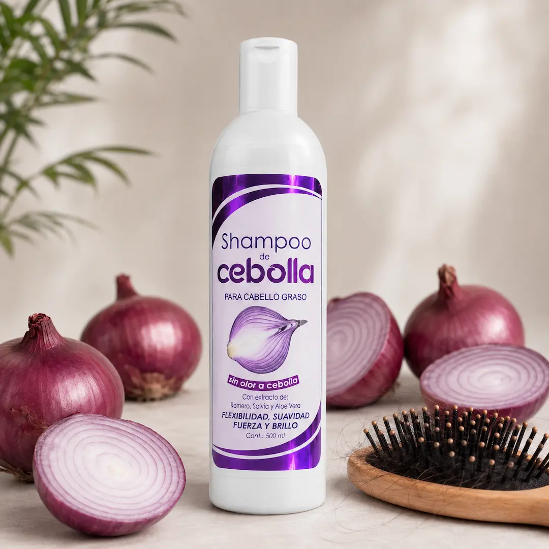 guía del shampoo de cebolla – frenar la caída