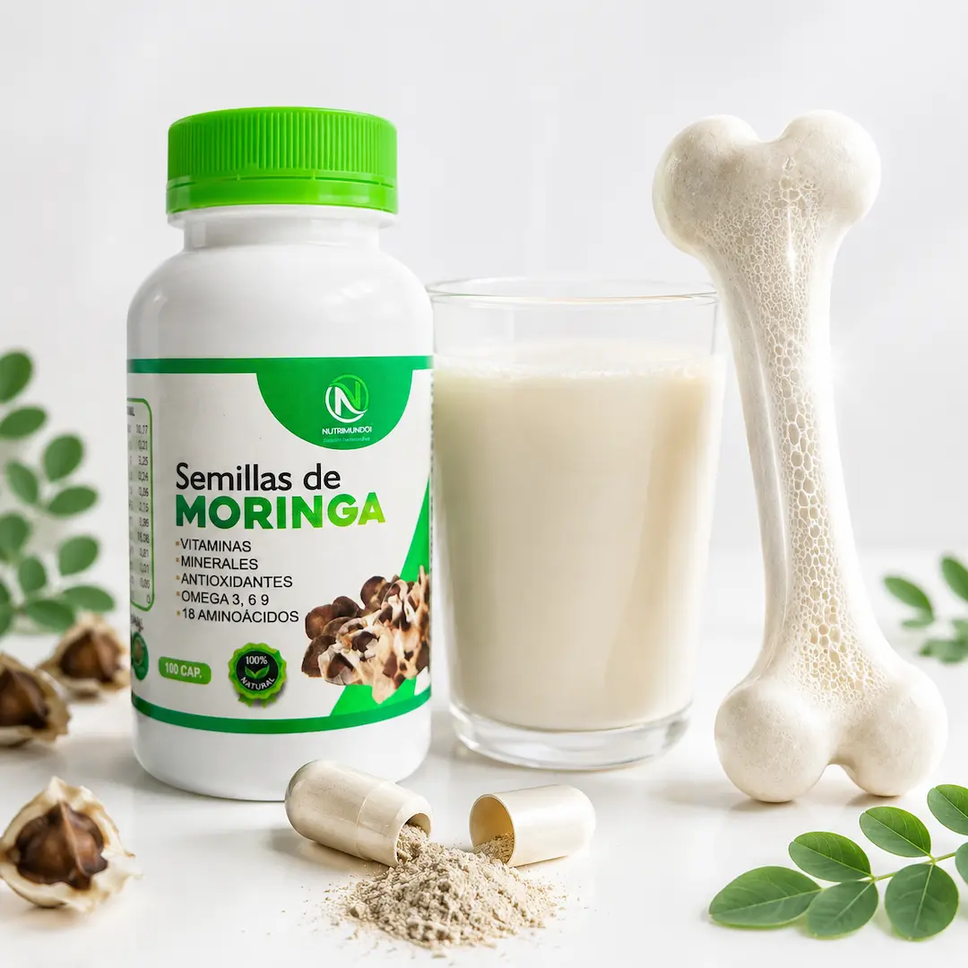 calcio de la moringa para los huesos – Nutrimundo1