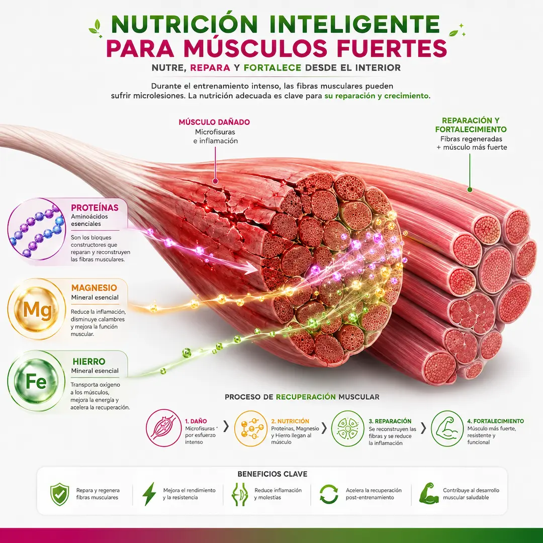 moringa y colágeno hidrolizado para la energía y la recuperación muscular – fatiga