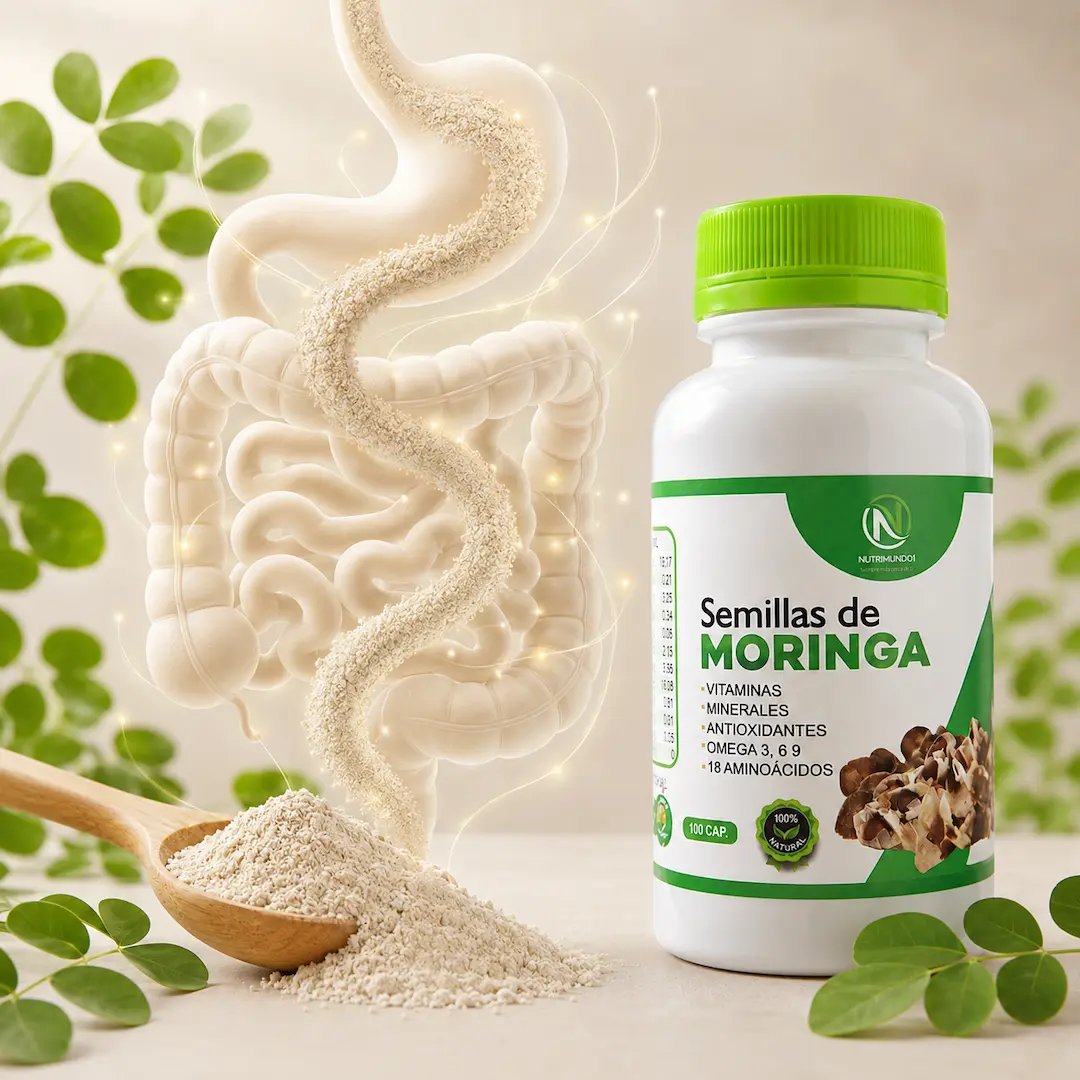 artículos sobre las semillas de moringa – digestión