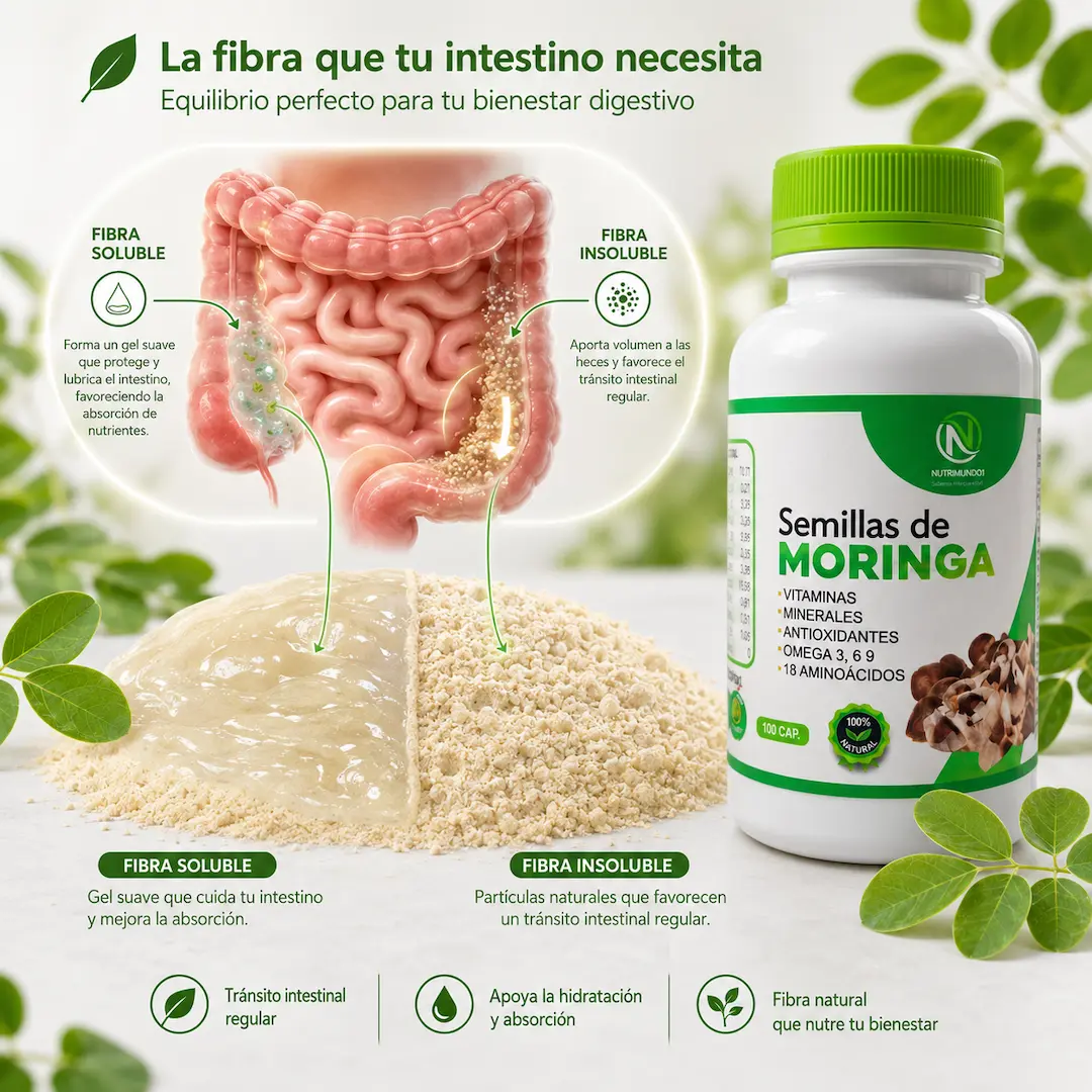 fibra de moringa para la digestión – Nutrimundo1
