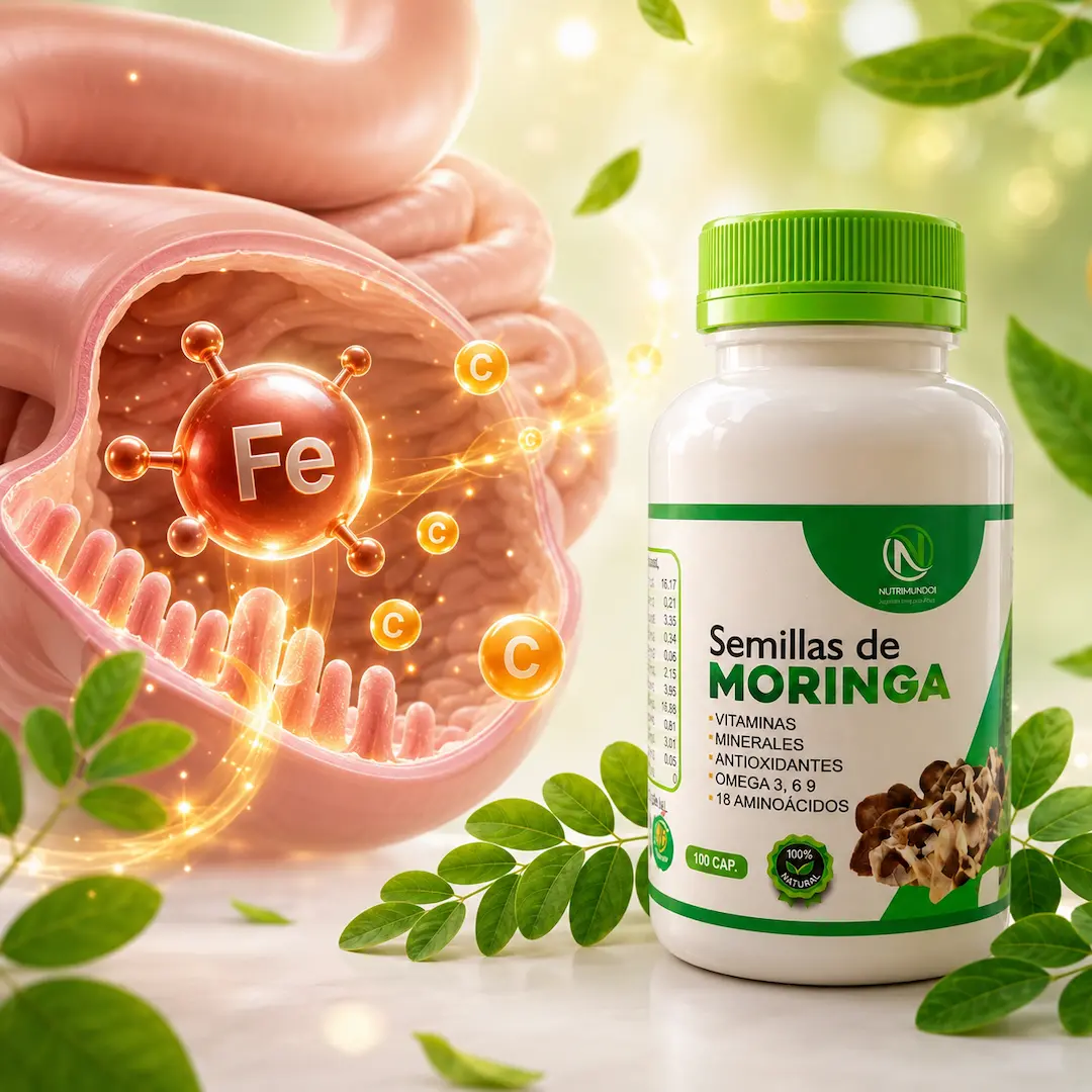 hierro biodisponible de la moringa – Nutrimundo1