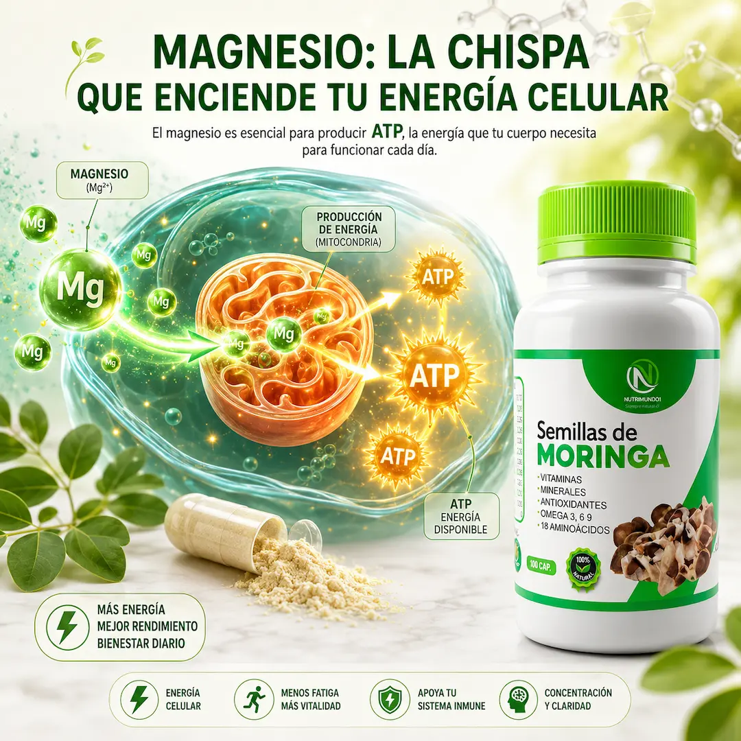 magnesio de la moringa para el cansancio – Nutrimundo1