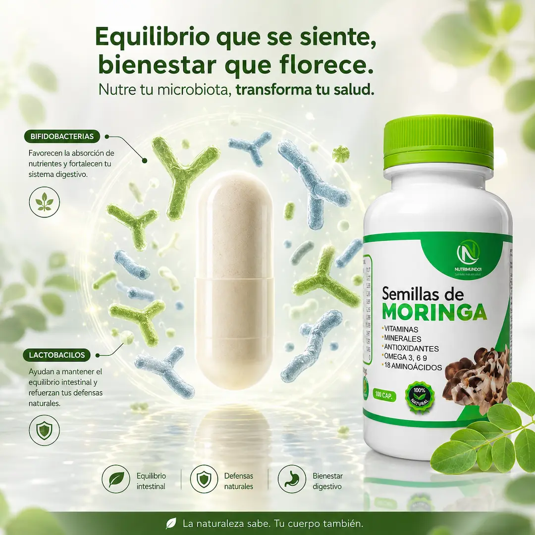 microbiota intestinal y moringa – Nutrimundo1