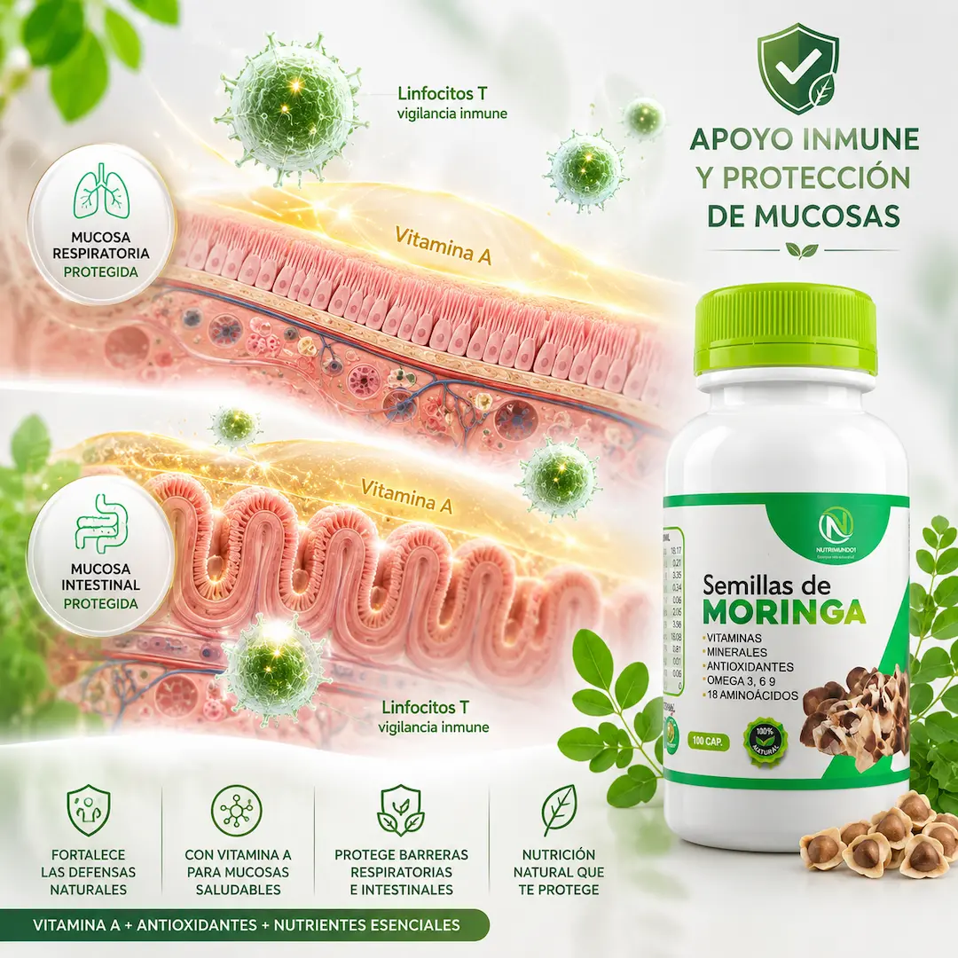 moringa y vitamina A para el sistema inmune – Nutrimundo1