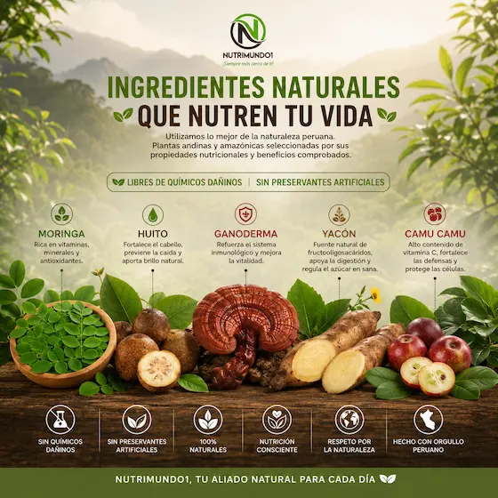Ingredientes naturales de la biodiversidad peruana — Nutrimundo1
