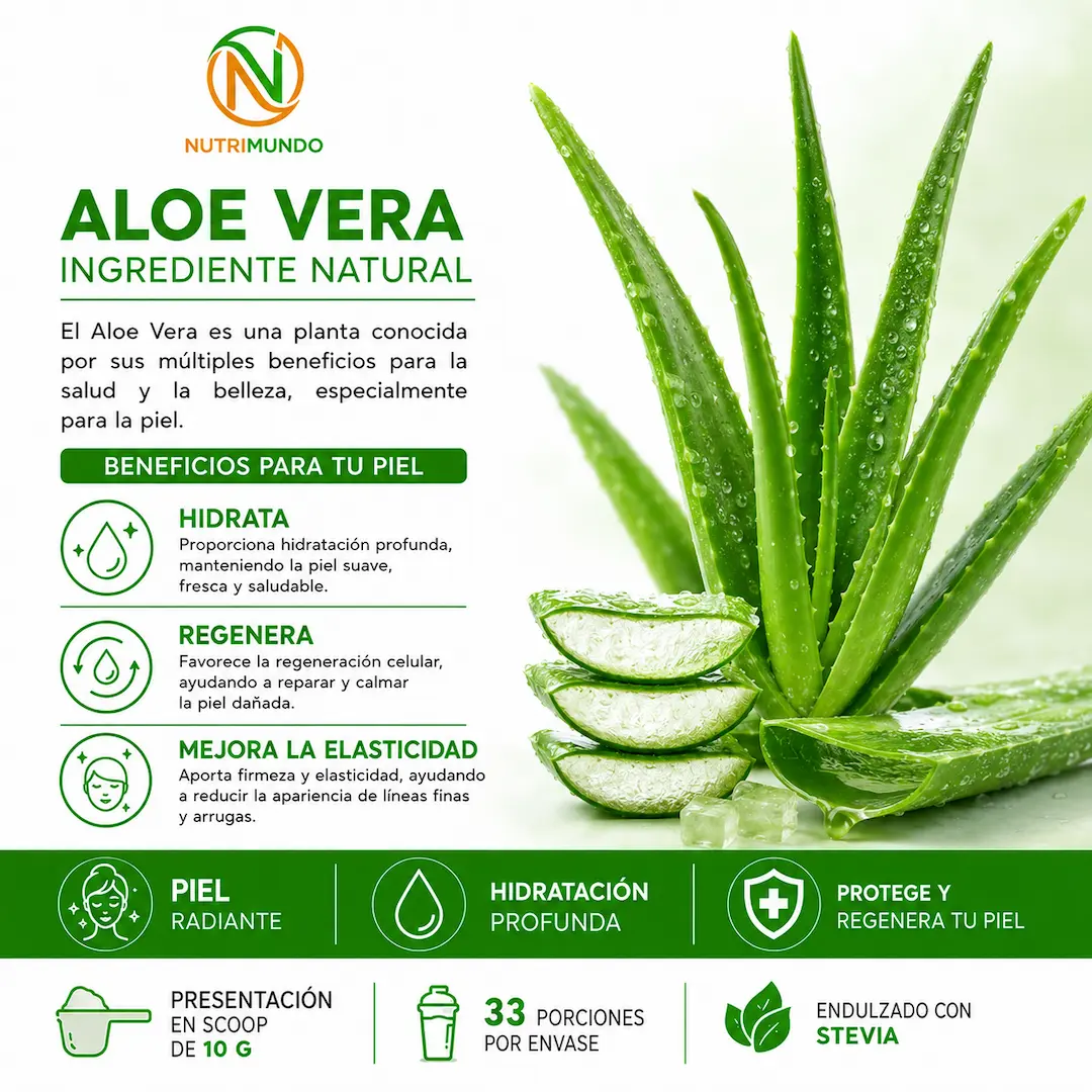 Aloe vera beneficios para la piel — Nutrimundo1
