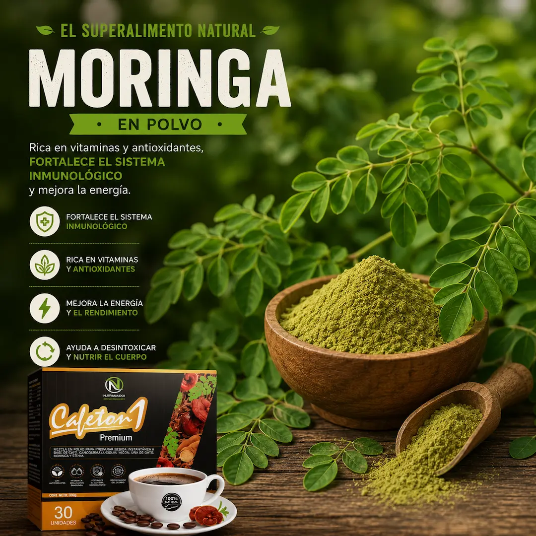 Moringa en polvo beneficios para la salud — Nutrimundo1