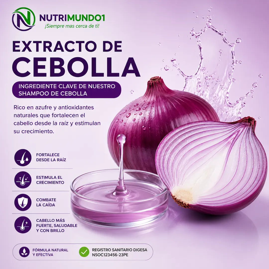 cebolla para el cabello beneficios — Nutrimundo1