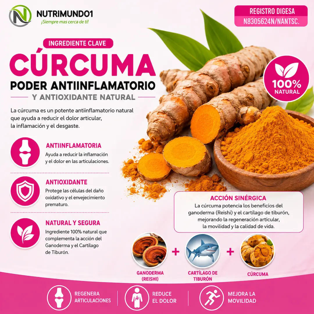 Cúrcuma para articulaciones — Nutrimundo1