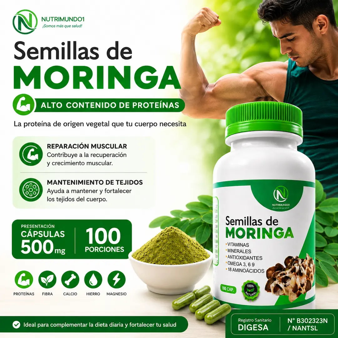 Proteínas de la moringa — Nutrimundo1