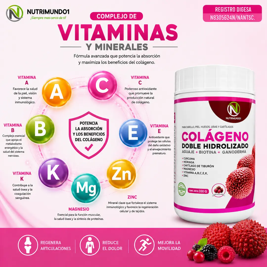 Vitaminas y minerales para la salud — Nutrimundo1